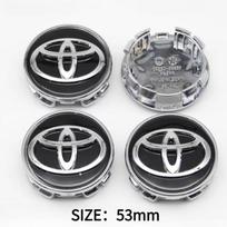 4 vnt. 57/62 mm automobilio ratlankio centrinis dangtelis ratlankio dangtelis, skirtas Toyota Corolla RAV4 Levin Yaris C-HR Camry Prado Prius, automobilio aksesuarai gray