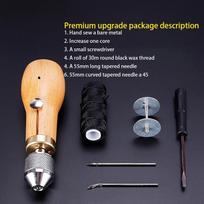 Leather Hand Sewing Machine Sewing Machine Craftsmanship DIY Leather Art Leather Carving Sewing Tool Cow Leather Carving