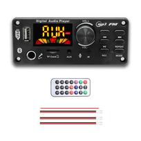 80W Bluetooth 5.0 MP3 Decoder Board 2x40W Stereo Audio Player USB TF FM AUX Mic Recording Karaoke DC 8V-24V Car HomeGood product 1PCS