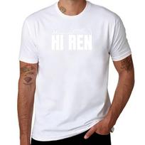 Hi Ren Gill Lyrics Merch Shirt T-Shirt Work Duty Casual T-Shirt S balta