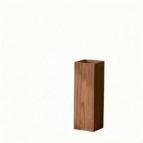 Medinis skėčių stovas Aukštas medžio rašto Atviras viršus Namų laikymo sprendimas prieškambariui, svetainei Walnut brown