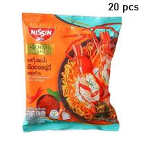 „Nissin“ greitai paruošiami makaronai tailandietiškoje keptuvėje keptos upinės krevetės Chu Chee padažo skonio (Sausas tipas) 71 gx 5 / 10 / 15 / 20 vnt 71 g. x 20 pcs beige