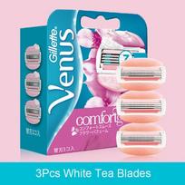 Gillette Venus Extra Smooth moterų skutimosi peiliukų tepimo muilas apsaugo odą nuo sudirginimo