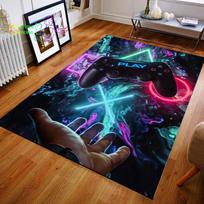 Žaidimų valdiklis Žaidimų 3D spausdintas kilimas svetainės kilimėliams Stovėjimo kilimėliai Neslystantis kilimėlis Jogos kilimėlis Dovana berniukui 60cm x 90cm