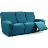 Polar Fleece Recliner kėdžių užvalkalai Fotelis Lazy Boy Atlošimo sofos Užvalkalai Neslystantys Namų dekoravimo Atlošimo kėdžių užvalkalai 1 Seat blue
