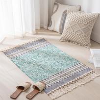 Kilimas Miegamasis Namai Lovos Šoninis Kilimėlis Modernus Paprastas Svetainė Kavos Stalas Ilga Juosta Sofa Kutai Grindų Kilimėlis 60*90cm gray