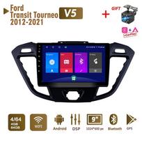„Android“ automobilio radijo stereofoninis įrenginys, skirtas „Ford Transit Tourneo Custom 2012-2021“ 4+64GB
