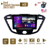 „Android“ automobilio radijo stereofoninis įrenginys, skirtas „Ford Transit Tourneo Custom 2012-2021“ 2+32GB