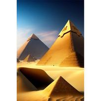 Egipto Piramidės Šventyklos Sfinkso Spaudiniai Plakatas Drobė HD Tapyba Modernus Sienos Menas Paveikslai Svetainei Miegamajam Namų Dekoras 50x80cm No Framed