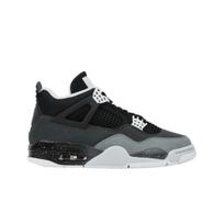 Air Jordan 4 Retro Fear 2024 Vyriški sportbačiai Juodi Balti Antracito FQ8138-002 42.5 black