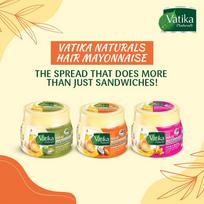 Plaukų majonezas atstatymui ir atgaivinimui 500g. Vatika Naturals - 3 min. prieš šampūną Super Set 3 +shampoo free