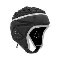 Vaikiškas regbio šalmas Vartininkas Regbis EVA Saugos Apsauga nuo susidūrimų Minkšta kepurė Slidinėjimas Jodinėjimas Galvos apdangalas Children's Head Protector - Black Grey Edge