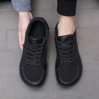 Plačios nosies laisvalaikio batai vyrams ir moterims basomis minkštu padu plokščiapadžiais, neslystančiais vaikščiojimo batais, patogūs dviračių ir laipiojimo batai 39 juoda