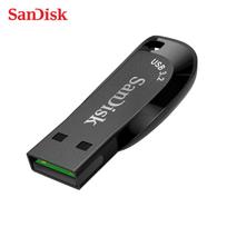 Sandisk USB 3.2 Pendrive 128GB 64GB 32GB 256GB USB Flash Drive 32 64 128 originalus Ultra Shift usb stick Pen Drive USB Flash Stick Disk on Key Memory ·32GB juoda