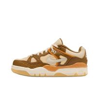 Nigo x Nike Air Force 3 Low OGIN - Šviesiai rusvai gelsva Odiniai Unisex Sportbačiai Išskirtinai Otsumo Plaza Japonija Fosilija HQ7533-200 44 beige