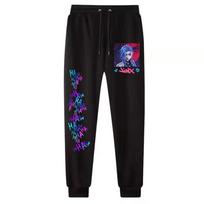 Vyriškos ir moteriškos Arcane-Jinx Anime laisvalaikio kelnės Mados tendencija Harajuku Fitneso bėgiojimo kelnės Vyrai Moterys Sportinės kelnės S blue