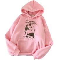 Sabrina Carpenter Men Women Hoodies Autumn Winter Oversize Comfortable Sweatshirts Long Sleeve Round Neck Tracksuit S white