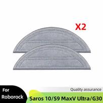 Tinka ( Roborock Saros 10 / S9 MaxV Ultra / G30 ) Dulkių siurblio dalys Pagrindinis volelis Šoninis šepetėlis HEPA filtras Šluostė Dulkių maišelis gray