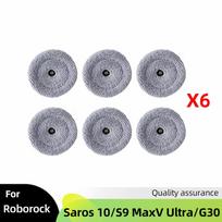 Tinka ( Roborock Saros 10 / S9 MaxV Ultra / G30 ) Dulkių siurblio dalys Pagrindinis volelis Šoninis šepetėlis HEPA filtras Šluostė Dulkių maišelis