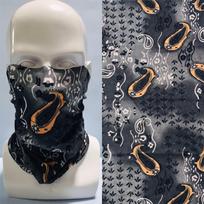 Dviračių sporto saulės apsaugos bandana - Universali, besiūlė, vėjui atspari kaklo mova vyrams ir moterims Approx. 24 * 48 CM