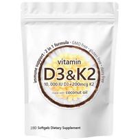 Vitaminas D3 ir K2 kapsulės: Gerina kalcio įsisavinimą ir palaiko kepenų sveikatą