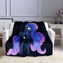 „My Little Pony“ antklodės „Unicorn“ flanelinės antklodės „Super Minkštos“ antklodės „Sofos sofos“ Svetainės Animacinių filmų antklodės 75x90cm