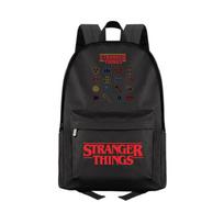 Stranger Things Didesnės talpos studentų drobės kuprinė KTB 41*29*16cm black