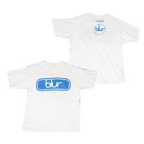 2026 BLUR Blur Grupė Britų Roko Punk Muzika Medvilninis Laisvas Dėmėtas Amerikietiškas Laisvalaikio Purškiamas Trumpomis Rankovėmis Marškinėliai moterims Vyriški Marškinėliai L white