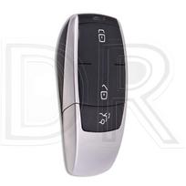 Puikios pakaitinės automobilio nuotolinio valdymo rakto korpuso dėklas Mercedes Benz AMG GLC GLE E S klasėms W167 W168 W176 W177 W205 W212 W222 W246 W463 s gray
