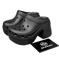 Nauji Moteriški CROCS SIREN Šlepetės 208547-001 JUODOS JAV Dydis W 5-12 TAKSE 39-40 gray