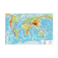 WCIC naujojo pasaulio žemėlapis Rusijos žemėlapių serija Fono audinys Geografinis žemėlapis 84cm*59cm(Canvas) beige