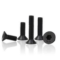 Hexagon Countersunk Head Screws - M2-M16, Grade 10.9, DIN7991, High-Strength Flat Head Bolts M6X30 (20 pcs)