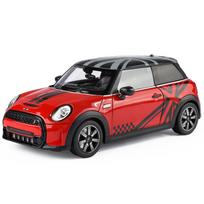 1/18 BMW Mini Cooper S Lydinio Metalo Diecast Modelis Automobilis Namų Madingi Papuošalai & Kompiuterio Darbalaukio Dekoracija Aukšto Realistiškumo Transporto Priemonė raudona