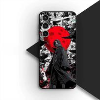 Cover for Samsung Galaxy S24 S25 S23 FE Ultra Plus S7 Edge S25+ S23+ A56 5G Phone Case Nara Shikamaru Narutos Itachi Uchiha Galaxy S23 FE gray
