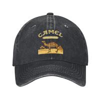 Camel Trophy Beisbolo kepuraitė  Senovinės beisbolo kepurės Unisex Lauko reguliuojama Tėčio kepuraitės Kepurė One Size gray