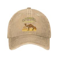 Camel Trophy Beisbolo kepuraitė  Senovinės beisbolo kepurės Unisex Lauko reguliuojama Tėčio kepuraitės Kepurė One Size beige