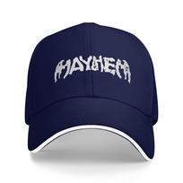 Vasaros Naujos beisbolo kepurės Lady Gaga Mayhem Aksesuarai Unisex Sunkvežimio vairuotojų kepurės Senovinės Kepurė nuo saulės Reguliuojama Adjustable black