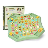 Children'S Memory Flip Chess Elimination Fun Battle Game Concentration Logic Thinking Training Interactive Plaything yellow