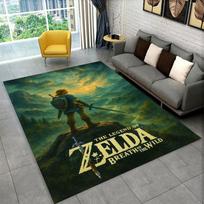 Klasikinis žaidimas Z-Zelda Animacinis Link Kilimas Kilimas Žaidimų Kambariui Miegamajam Svetainei Sofai Namų Dekoras, Vaikų Plotas Kilimas Neslystantis Grindų Kilimėlis 80x120cm