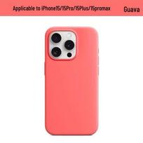 Tikras skysto silikono MagSafe dėklas, skirtas iPhone 13, 14, 15 Pro Max iPhone 13 Pro pink