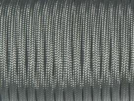 Yougle 550 Paracord Paracord Parašiutinis Laidas Virvė Palapinės Įtempimo Virvė Mil Spec III tipo 7 gijų šerdis 50-100 pėdų 279 spalvos 50FT gray