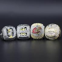 Populiariausi papuošalai Vintažiniai žiedai Individualus krepšinio Lakers Cavaliers čempionato žiedas Lebrono Inkrustuotas kalnų krištolas vakarėliui 11&4 championship rings(type 2) auksas