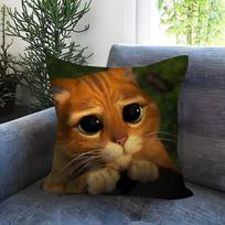 Filmo P-Puss Anime B-Batuose Pagalvės užvalkalas Dekoras Pagalvės užvalkalas Spausdintas Pagalvės dėklas Sofai Peach skin 45*45(CM)-1Pcs