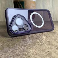 For Huawei Pura 80 Ultra 80 Pro Plus MagSafe Camera Protection Film Cover For Pura 70 Pro Soft Silicone Clear Shockproof Bumper For Pura 80 violetinė