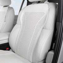 Universali vasarinė automobilio sėdynės pagalvėlė ir atlošo užvalkalas – perforuotas, pralaidus orui ir tinkamas visiems sezonams Front seat backrest 1PC balta