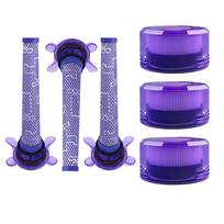 Filtrai Dyson V8, skirti FOCUS čiužiniui, SV25 SV37 rankiniam dulkių siurbliui, atsarginės dalys: pirminis ir galinis filtras, dalies numeris. 965661-05