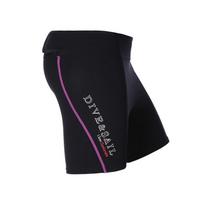 1,5 mm neopreno hidrokostiumo šortai nardymui su vamzdeliu, banglenčių sportui, plaukimui, unisex, šiltam vandeniui, sporto įranga M black
