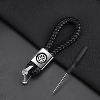Odinis raktų pakabukas Automobilio raktų pakabukas Pakabukas Raktų pakabuko dekoras Stilius Volkswagen CC Golf 4 6 7 GTI Tiguan Passat B5 B6 B7 Jetta MK5 MK6 Polo black