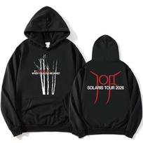 Joji SOLARIS Tour 2026 Hoodies Long Sleeve Fashion Hooded Sweatshirt Casual Fleece Unisex Streetwear Graphic Print Hoodie M black