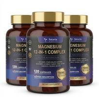 Totaria Health Magnio 12-in-1 kompleksas 700mg – 120 kapsulių 3pack